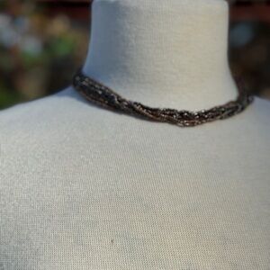 Vintage Twisted Bead Necklace